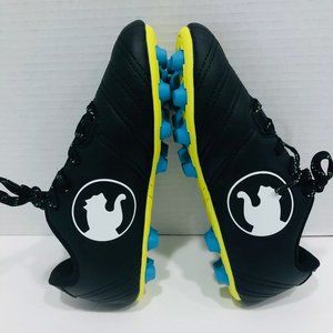 NWOT Kids Soccer Cleats Shoes‎ Youth 1 Puma Procat Black Boys Girls Unisex